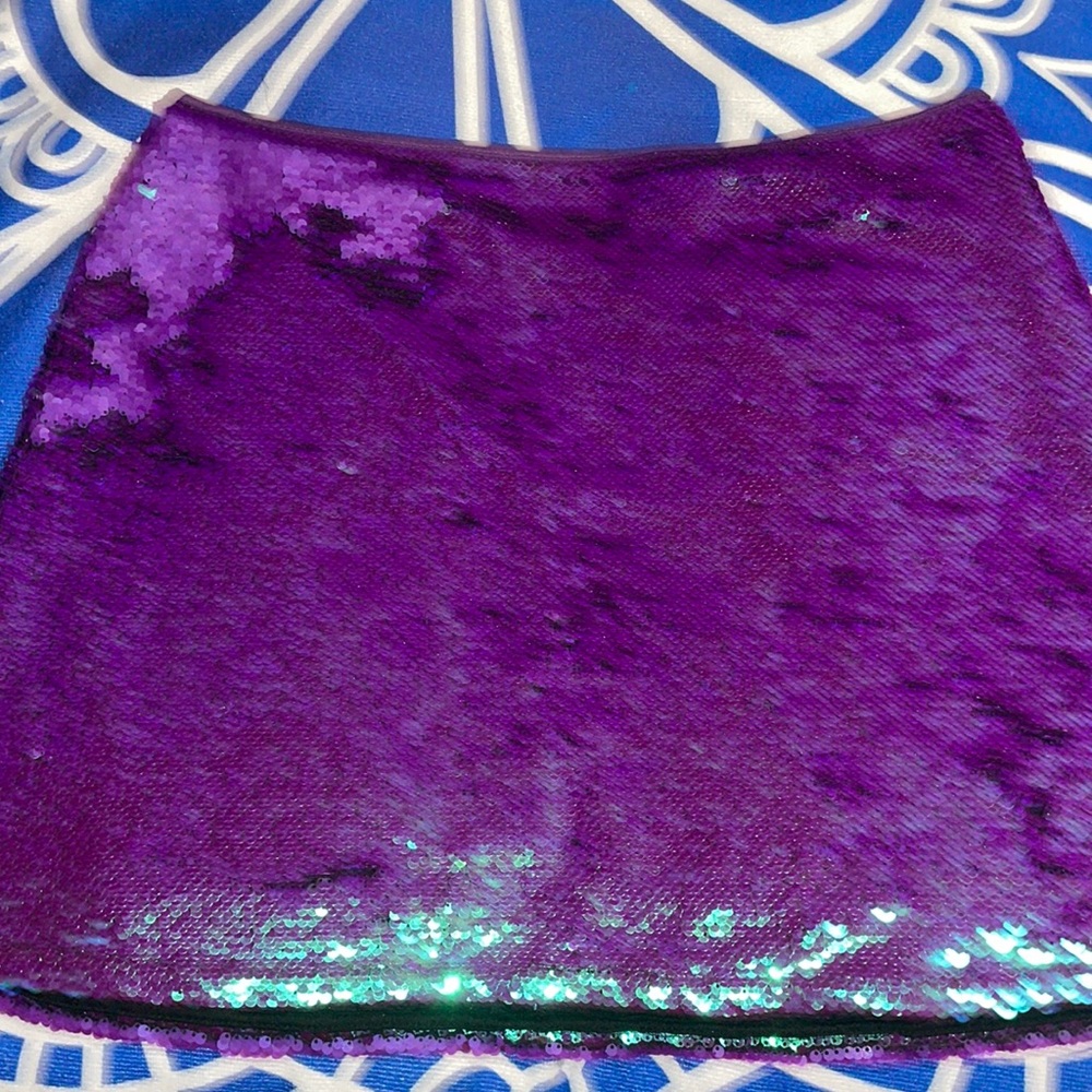 Sequin skirt